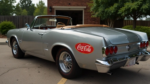 Cola Light Keg with Signed Car