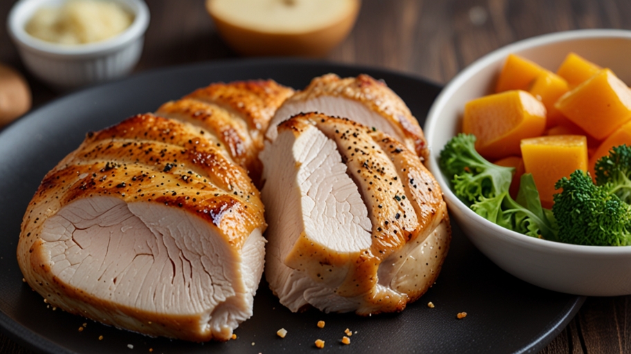 494 grams of chicken breast in kca