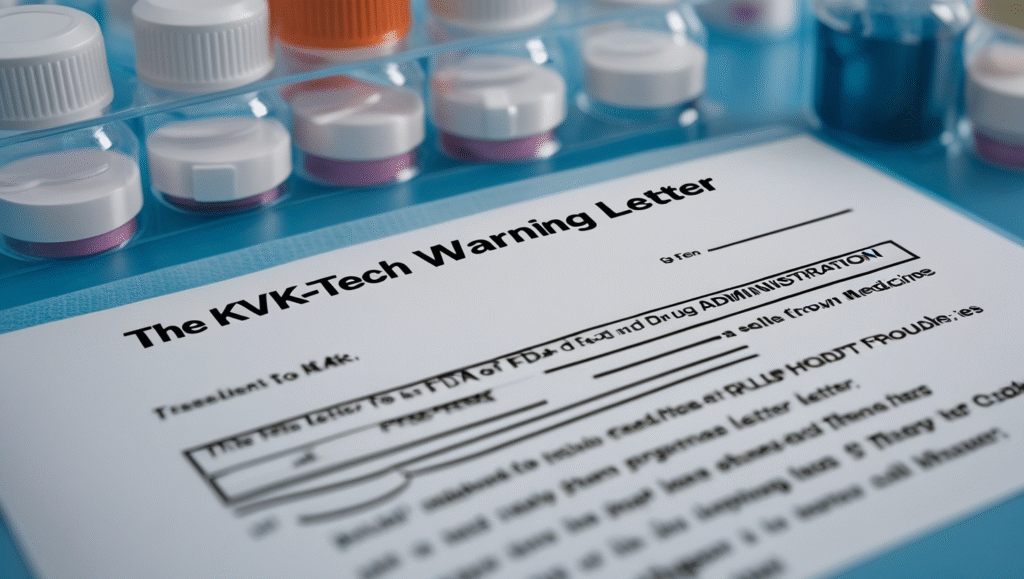 KVK-Tech warning letter